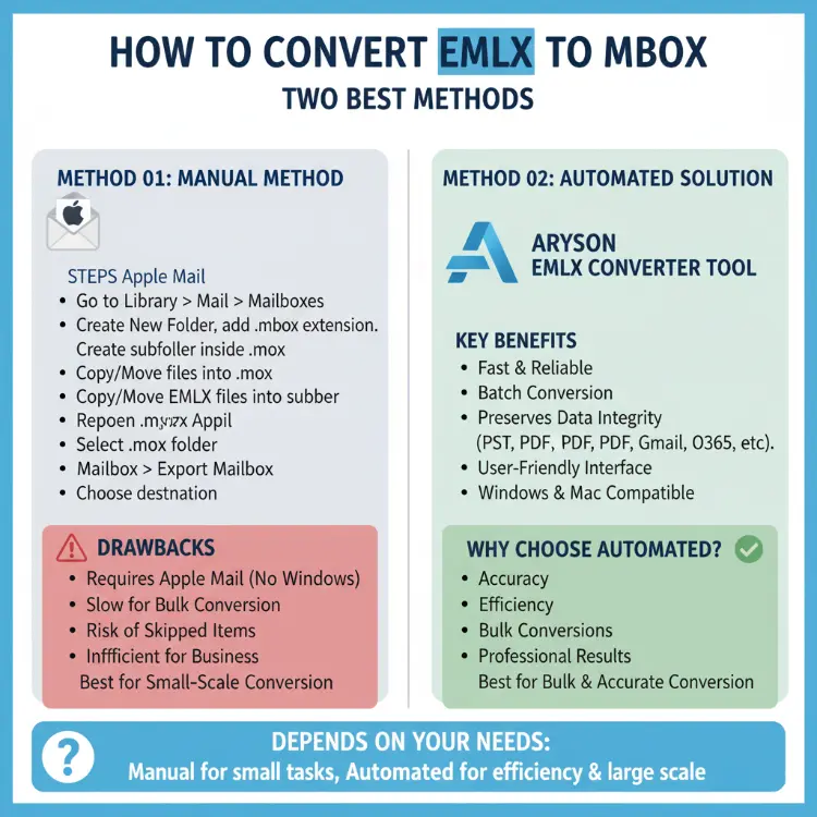 Guides to Convert EMLX to MBOX
