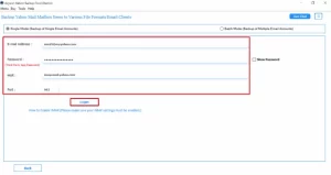click Continue and log in using your Yahoo Mail credentials