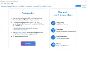 Download the Aryson IMAP Backup Tool