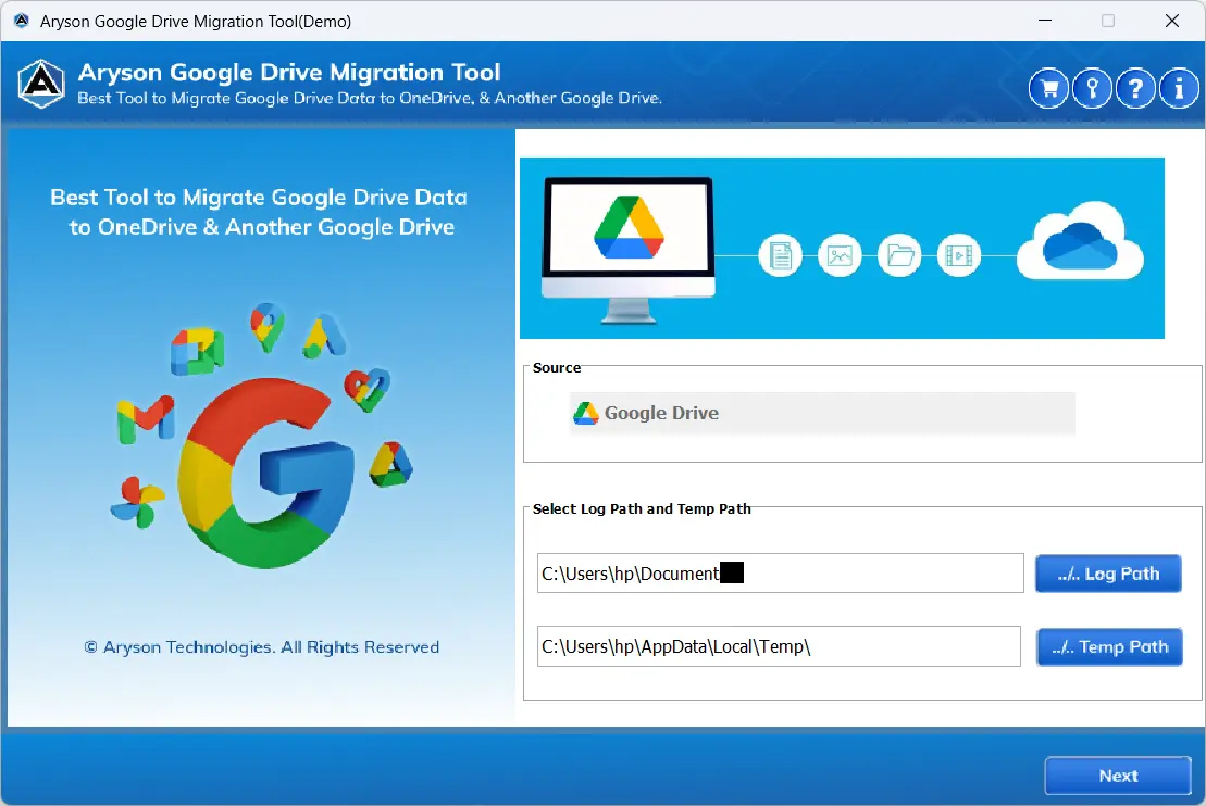 Install & Run the Google Drive Migration Tool