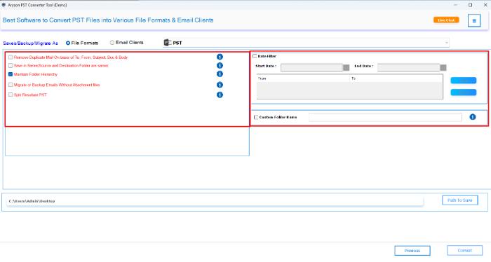 you can apply the software features