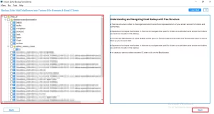 preview panel >> click Next