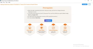 Download, Install, and Open Amazon WorkMail Backup Tool