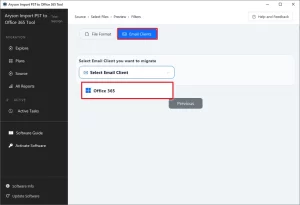 Select Office 365