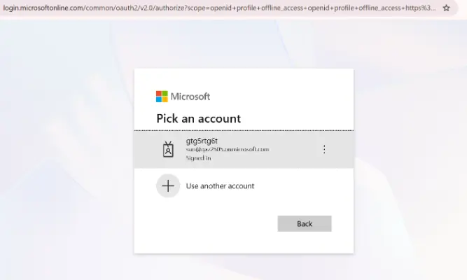 sign in using your existing OneDrive account