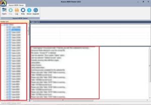 Expand the tree structure to preview the required data