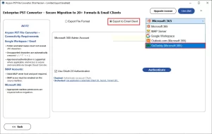 Select GoDaddy (Office 365)