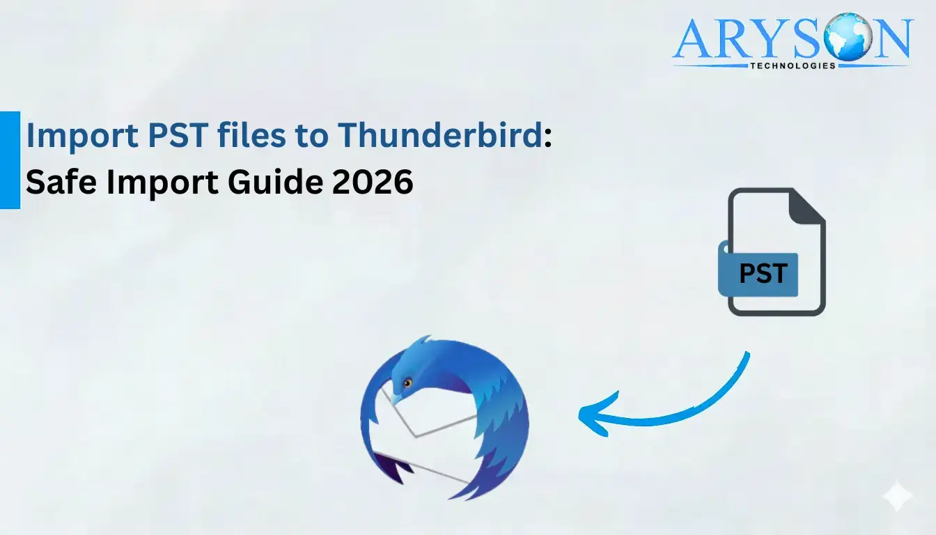 Import PST files to Thunderbird