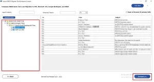 select the folders you want to move
