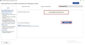 Provide the valid Microsoft 365 email address