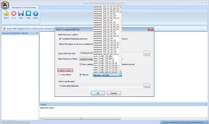 auto-detect or define a collation type
