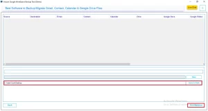 click on Start Migration