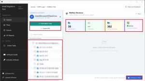 cross-verify the files/folders
