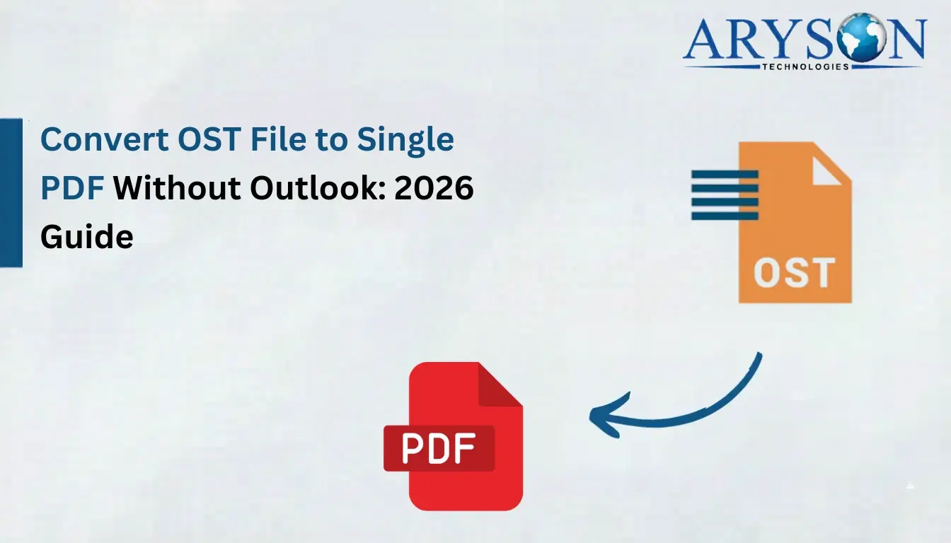 Convert OST File to Single PDF