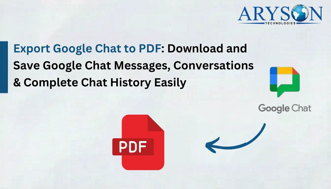 Export Google Chat to PDF
