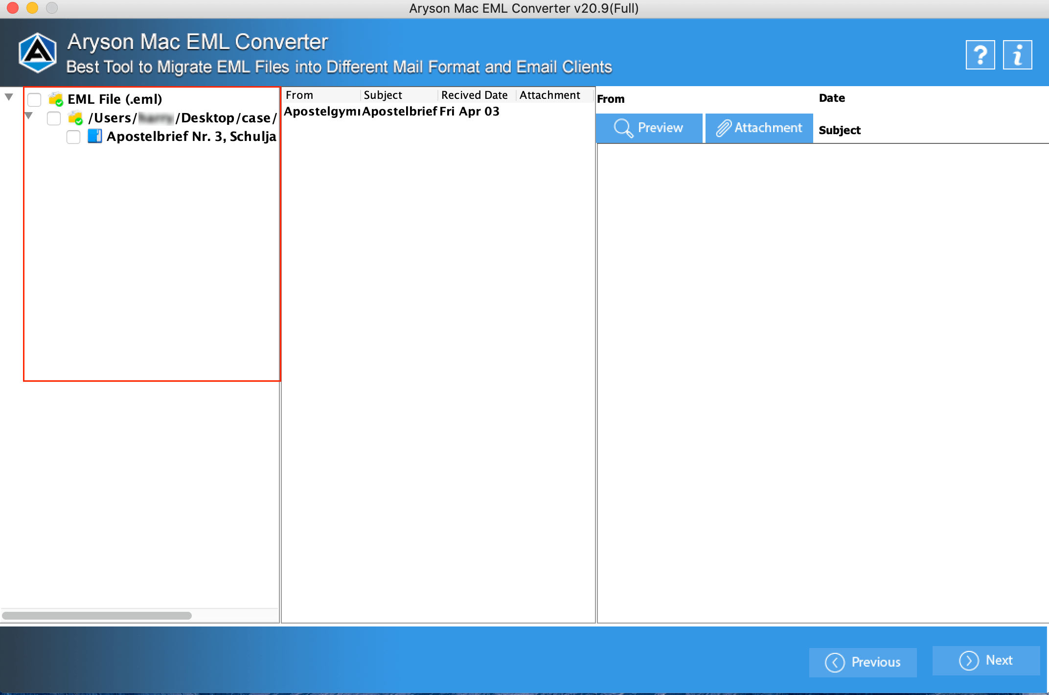 EML Converter