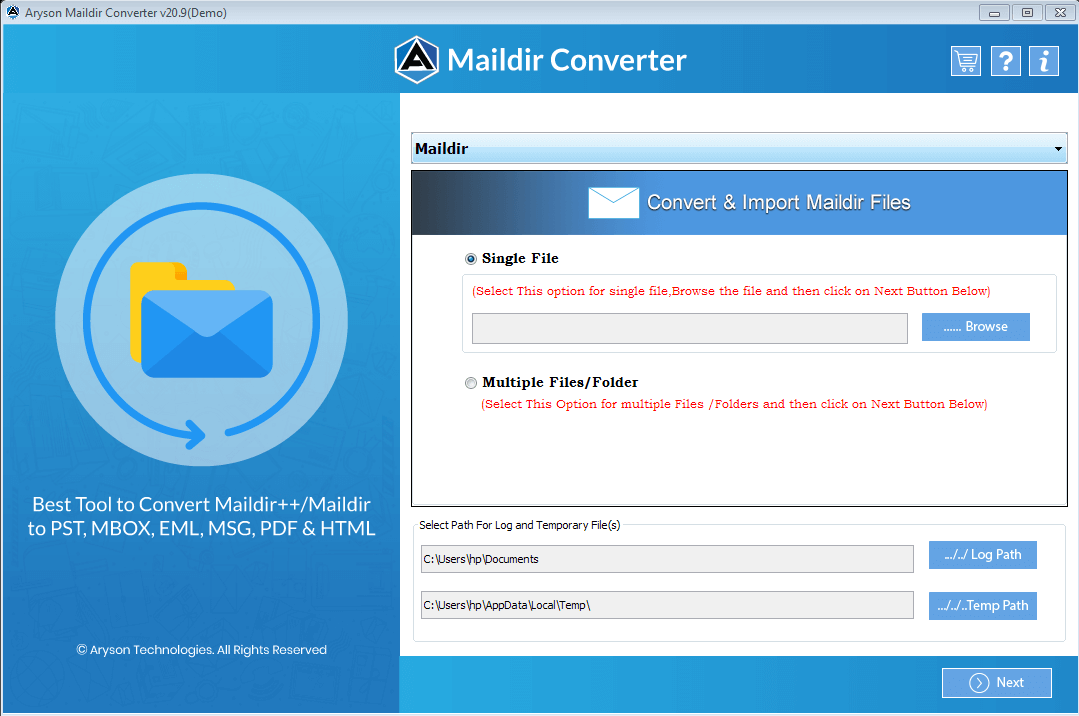 Maildir Converter