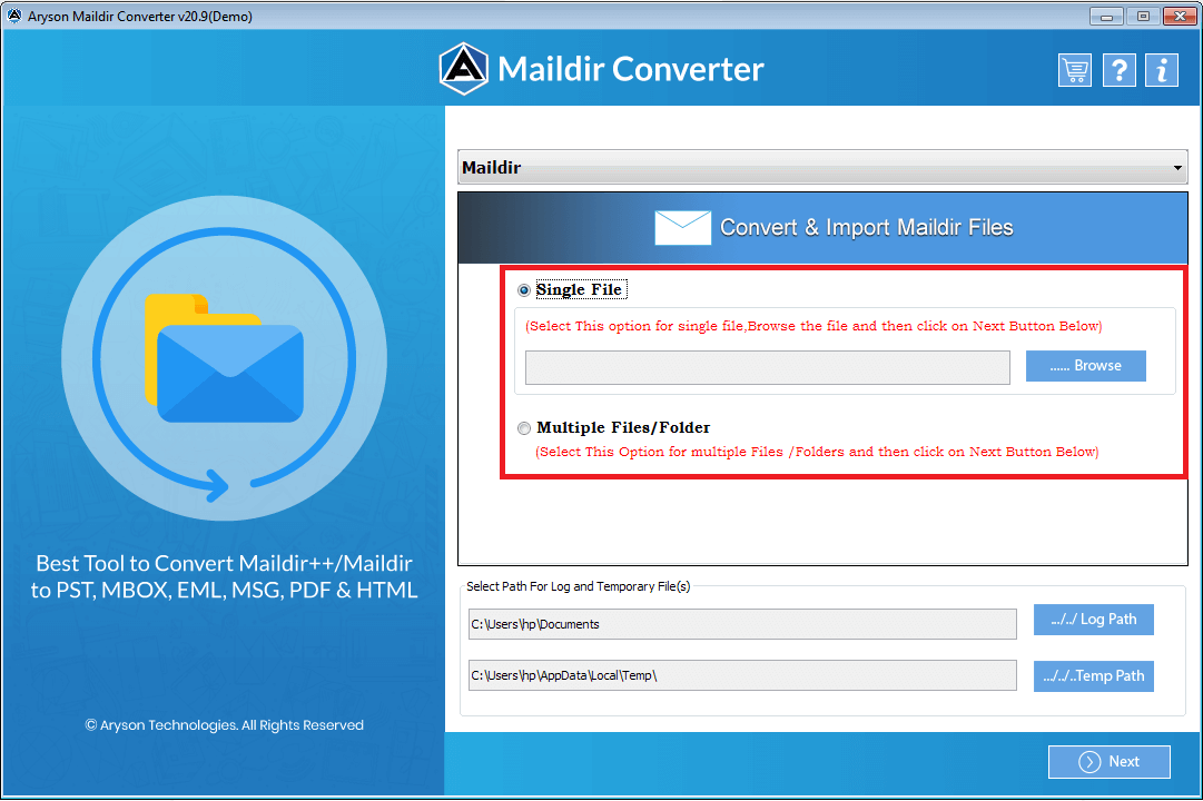 Maildir Converter