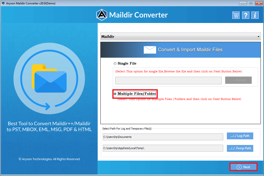 Maildir Converter