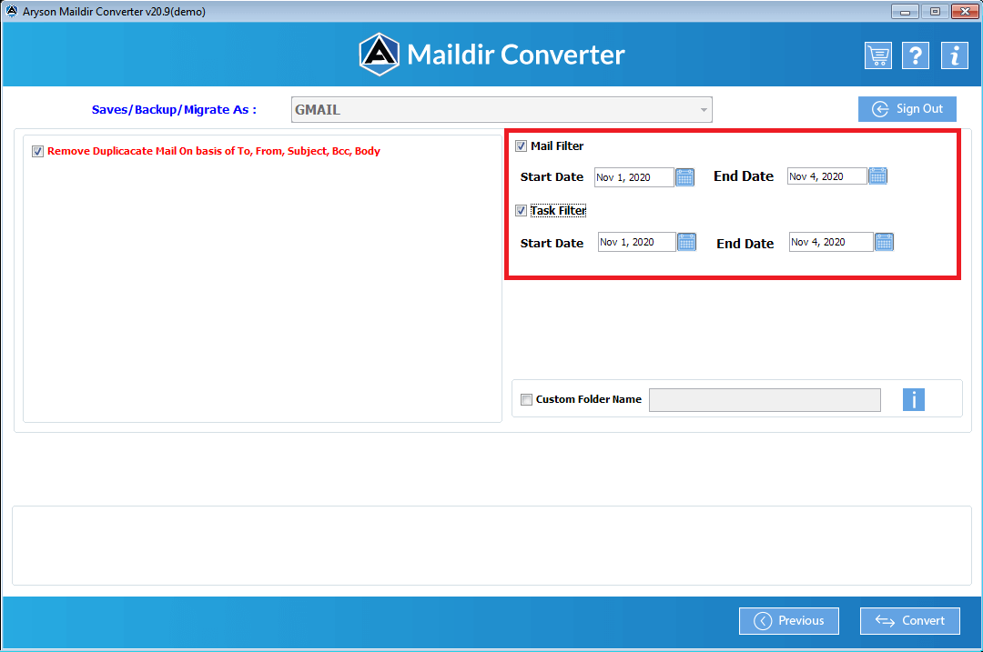 Maildir Converter