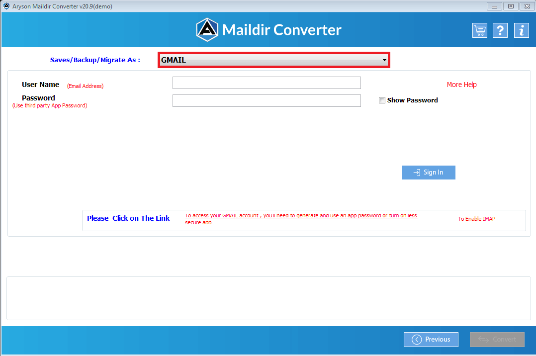 Maildir Converter