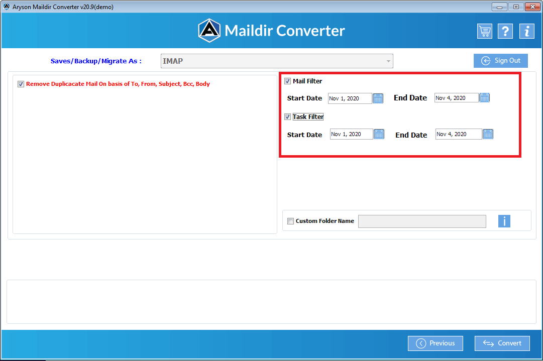 Maildir Converter