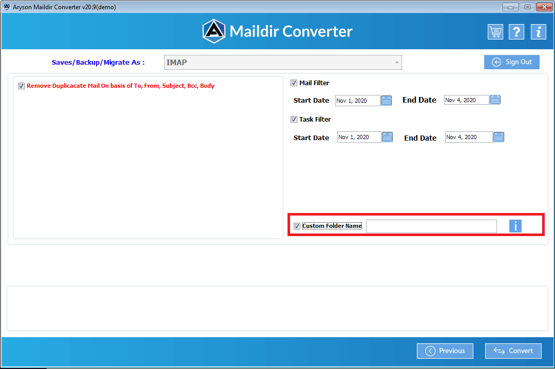 Maildir Converter