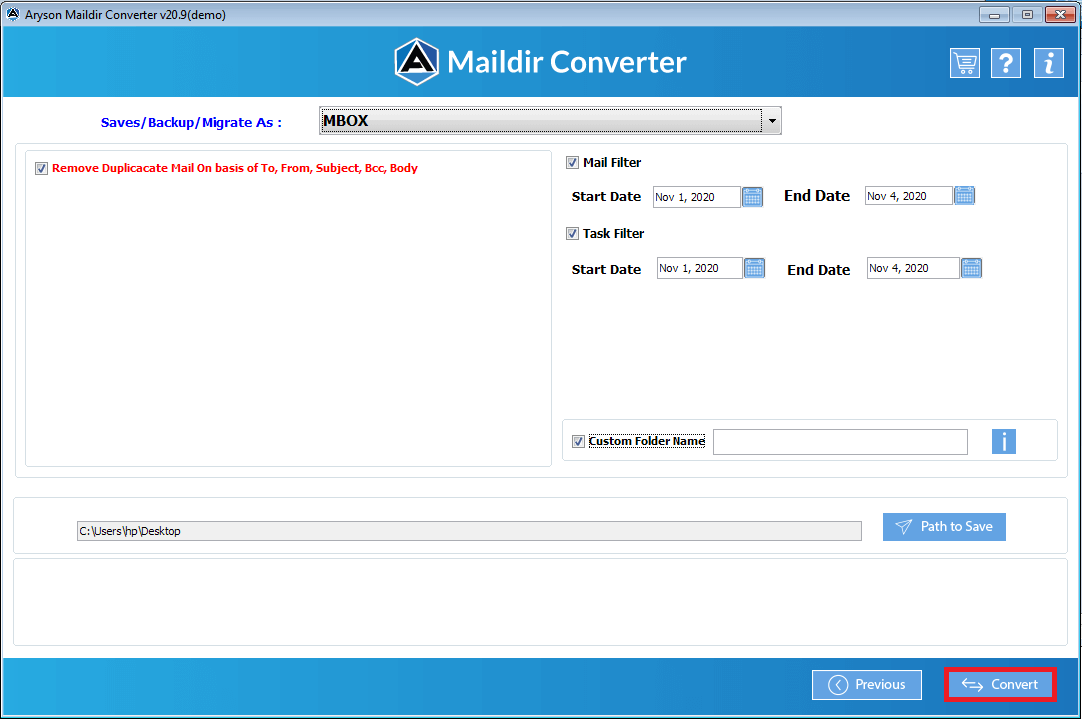 Maildir Converter