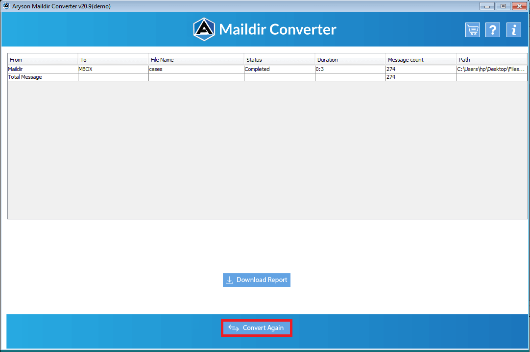 Maildir Converter