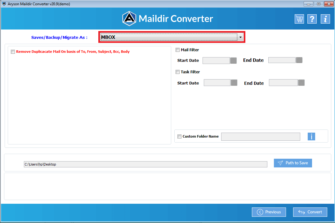 Maildir Converter