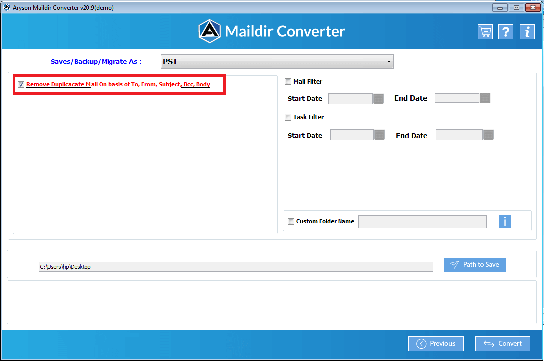 Maildir Converter