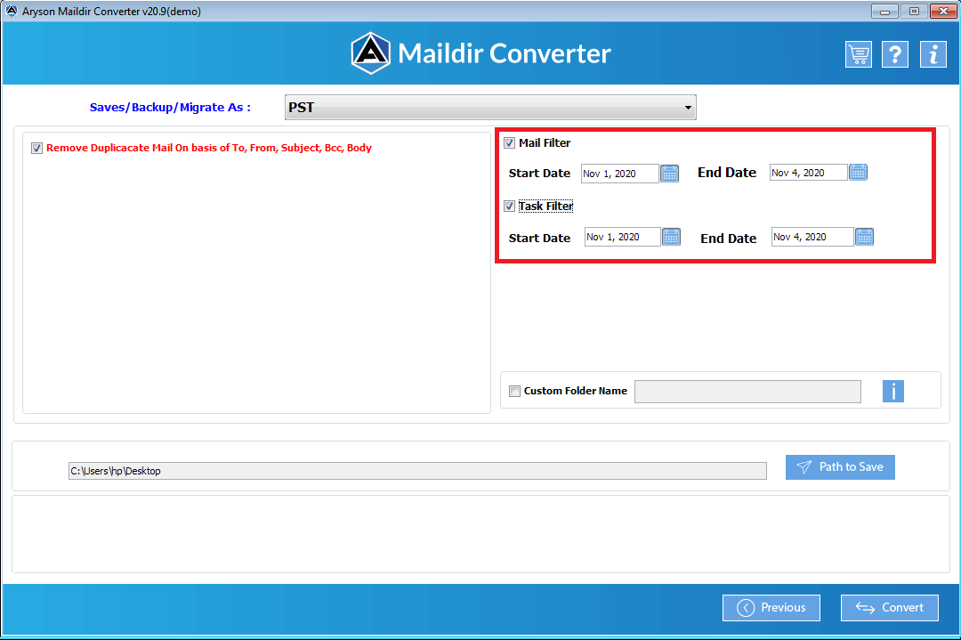 Maildir Converter