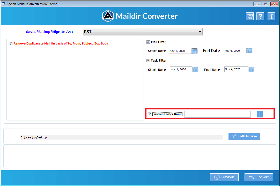 Maildir Converter