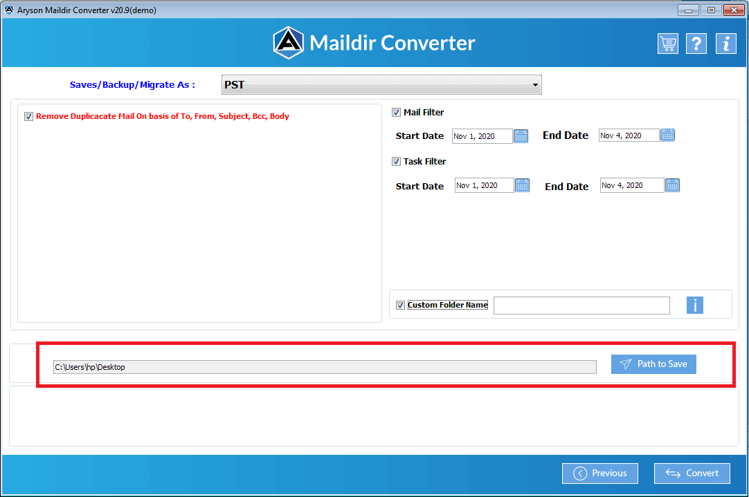 Maildir Converter