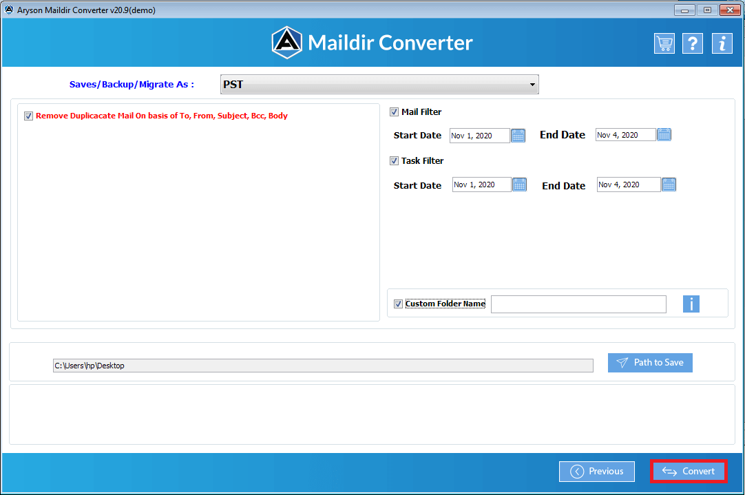 Maildir Converter