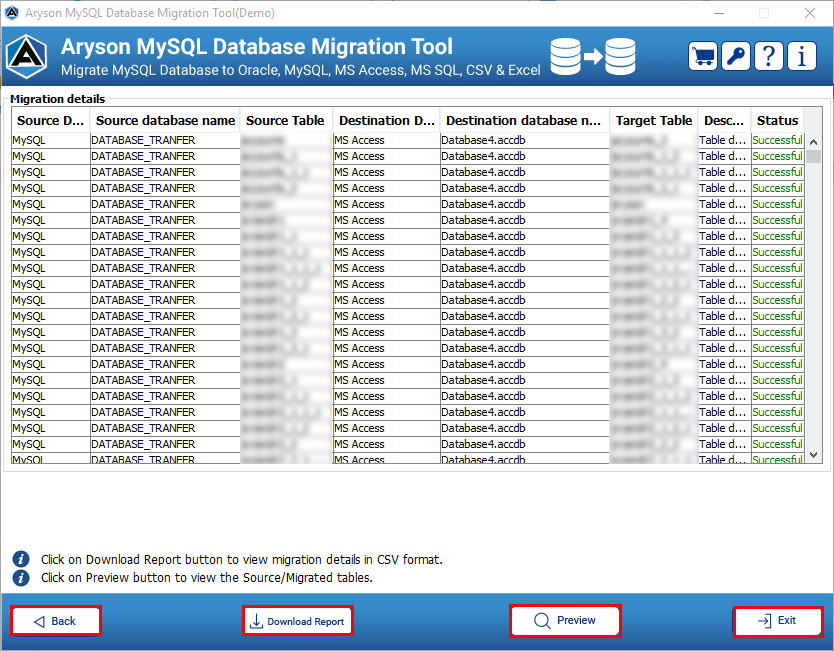 MySQL Database Migration