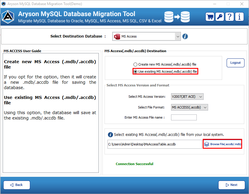 MySQL Database Migration