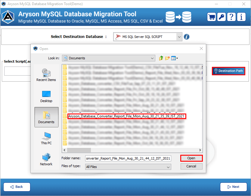 MySQL Database Migration