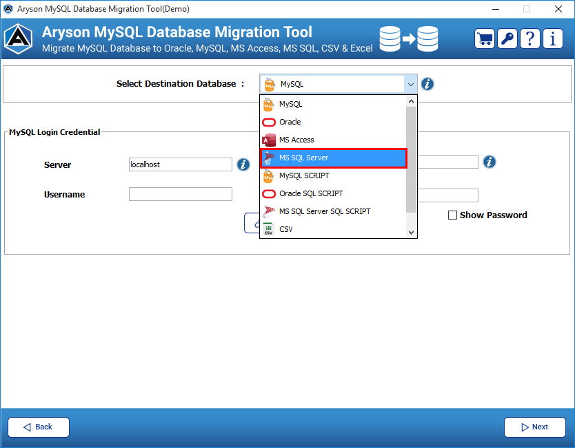 MySQL Database Migration