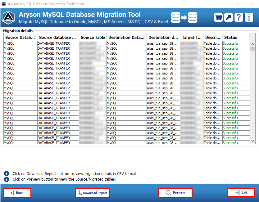 MySQL Database Migration