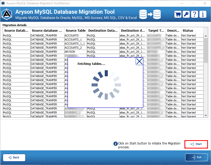 MySQL Database Migration