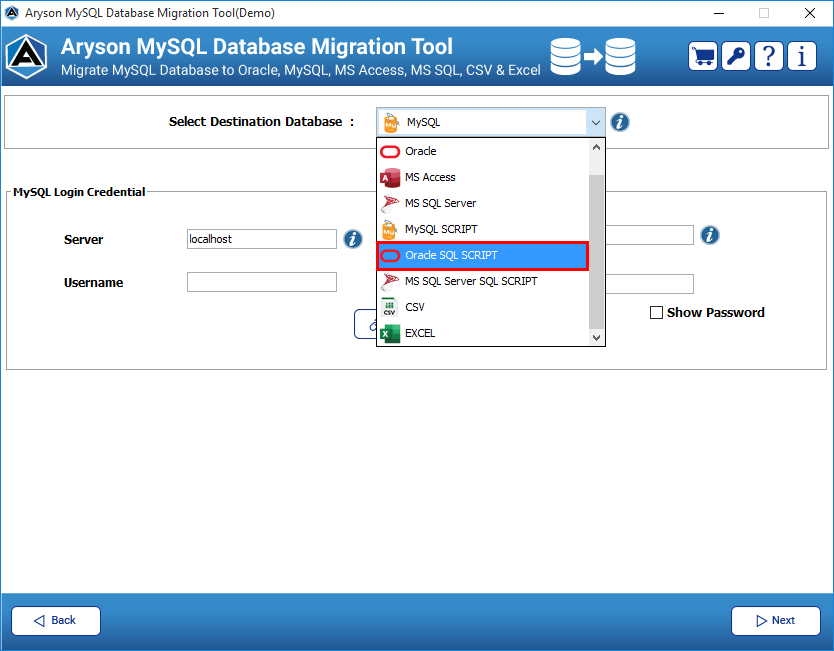 MySQL Database Migration