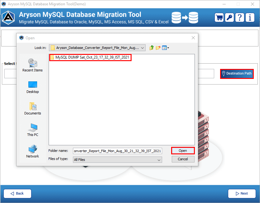 MySQL Database Migration