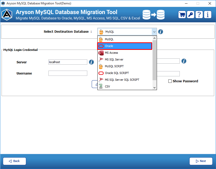 MySQL Database Migration