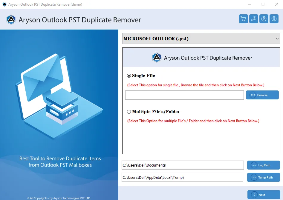 Outlook Duplicate Remover Tool