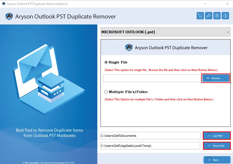 Outlook Duplicate Remover Tool