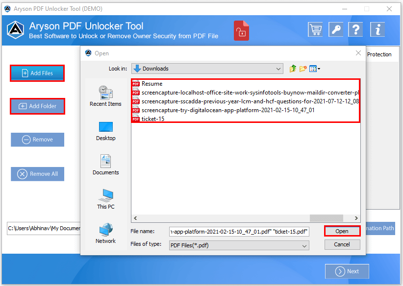 pdf unlocker software pdf unlocker software