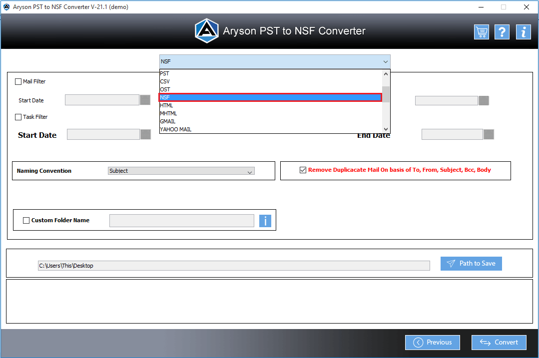 Import PST to Office 365