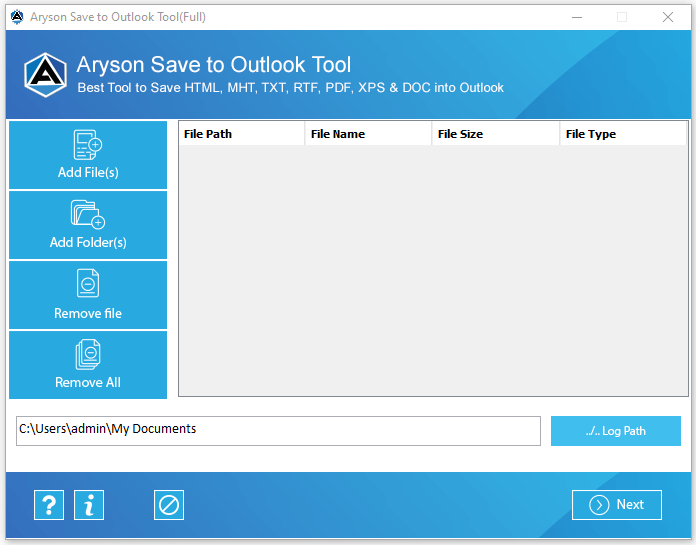 Save to Outlook