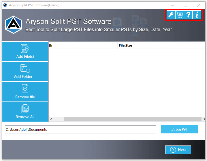 Split PST Software